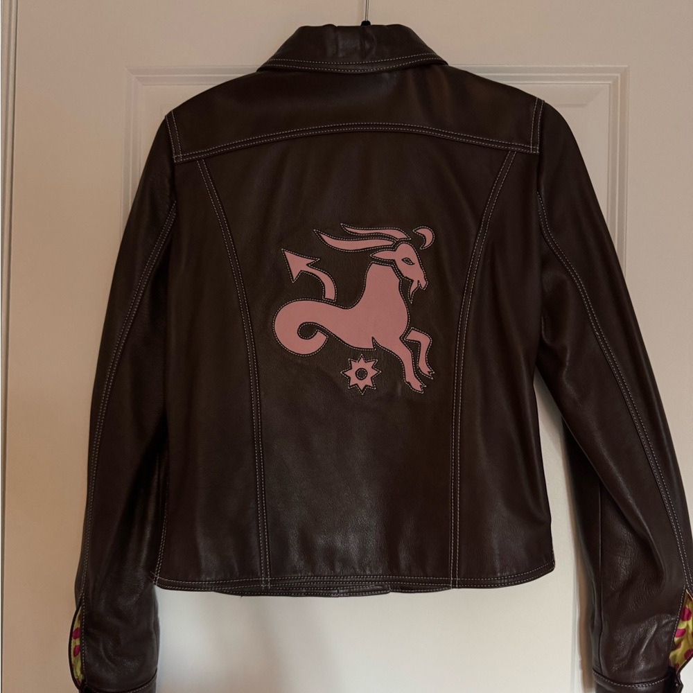 Vintage Capricorn Leather Jacket
